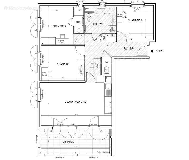 Appartement à GRIMAUD