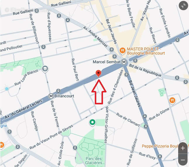 Parking à BOULOGNE-BILLANCOURT