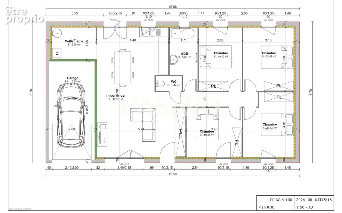 Vente Maison 5 pièces de 100m² - 38440 Sainte-Anne-sur-Gervonde - photo 13
