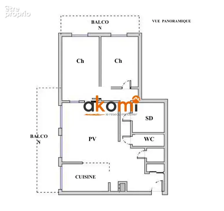 Appartement 73 m² à Nancy  - photo 2