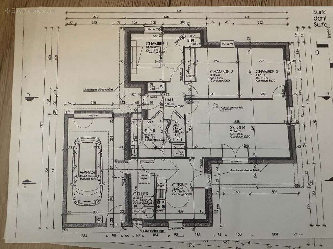 Maison de plain-pied de 87 m²  La Tourlandry (49120) - photo 11