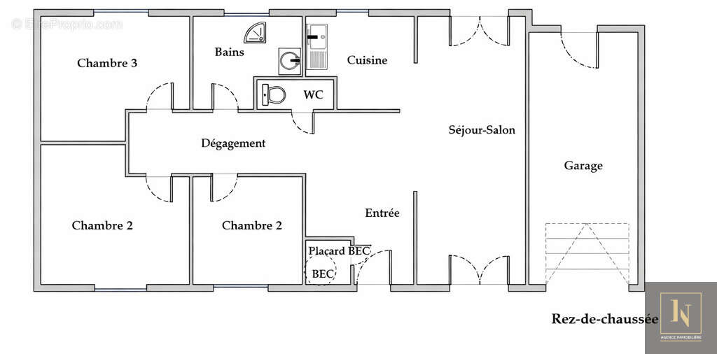 Maison 90 m - 3 Chambres - Centre Trinité surzur - photo 3