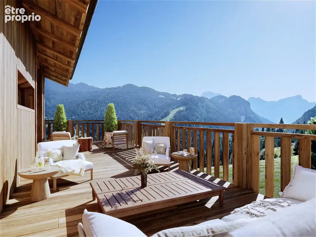 Chalet neuf en vefa - photo 3