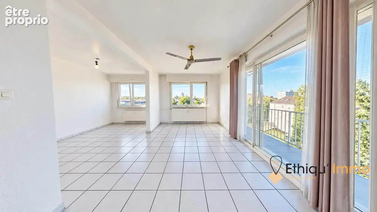 Appartement 3 pièces 74 m² à vendre à Mulhouse (68100) - photo 2