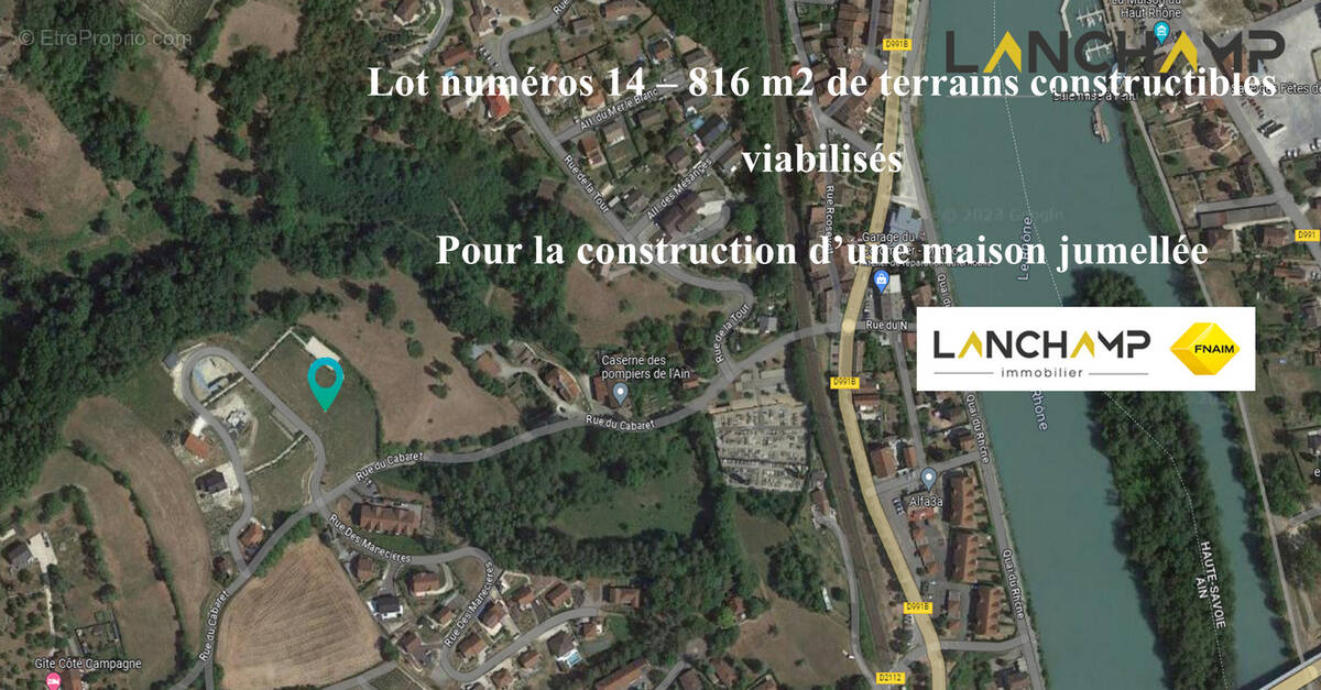 Terrain à SEYSSEL