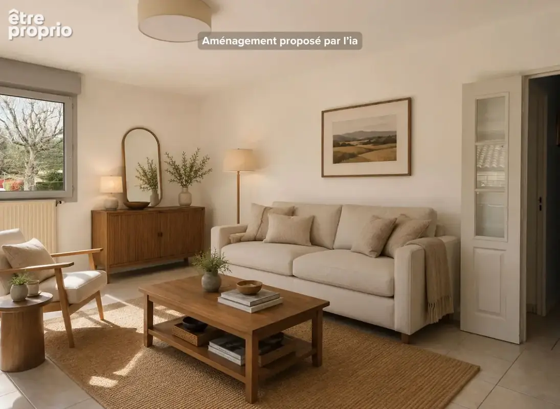 Liergues Appartement T3 avec terrasse dans copropriété sécurisée - photo 4