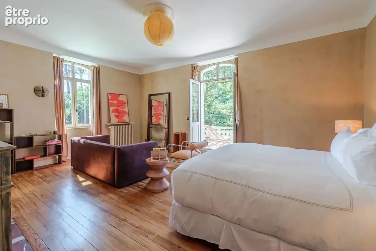 Proche Hossegor Élégante maison de maître entièrement repensée, entre art de vivre et potentiel d'accueil haut de gamme de prest - photo 7
