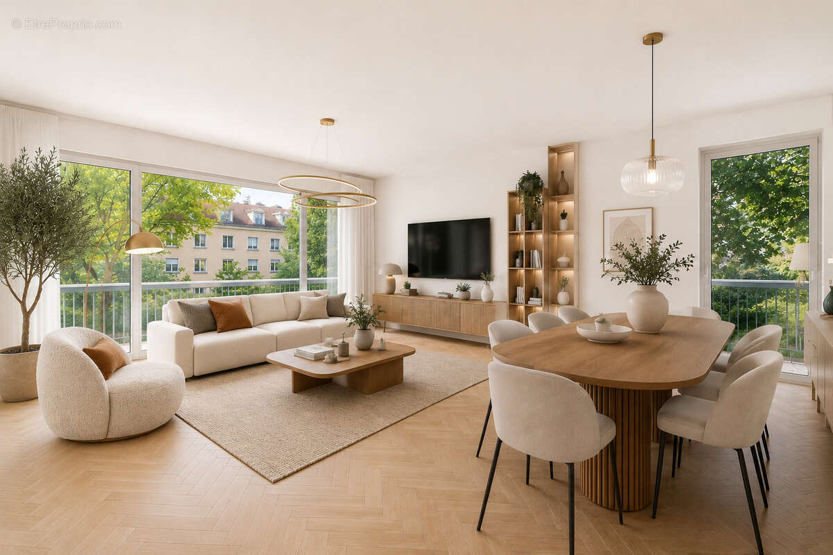 Appartement de 104.39 m2, 3 chambres, Hyper Centre - photo 2