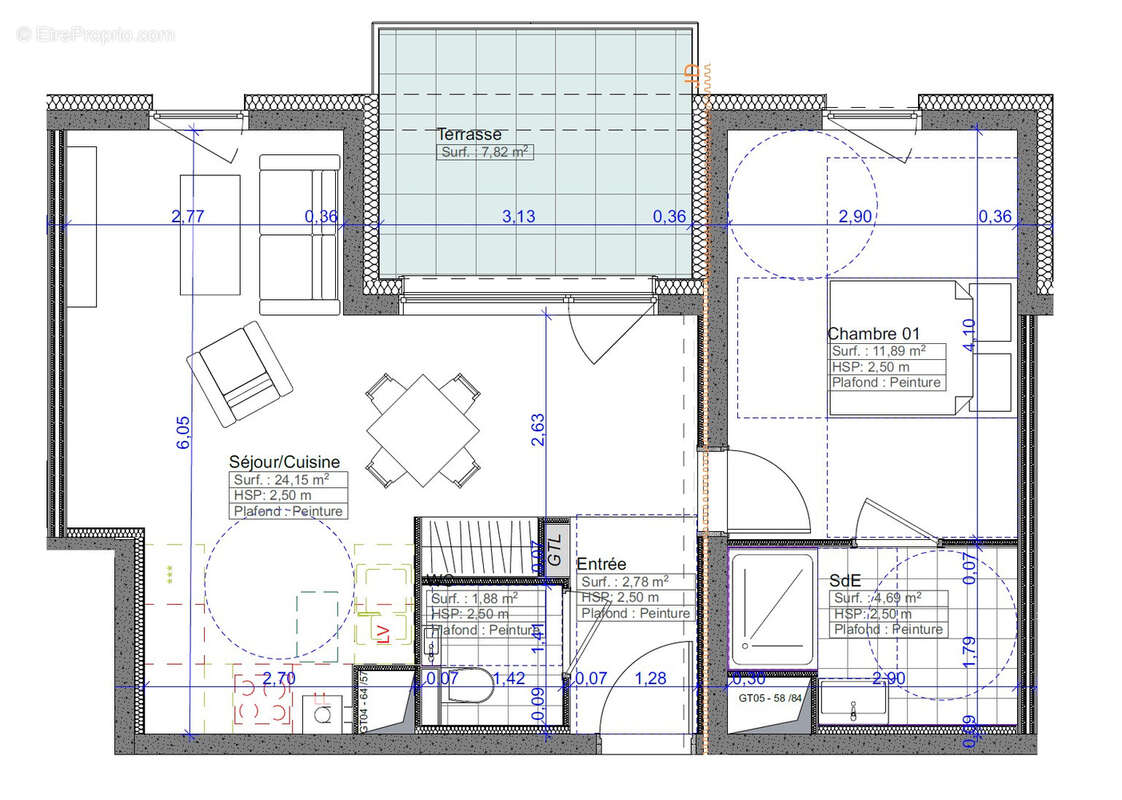 Appartement à MARLY