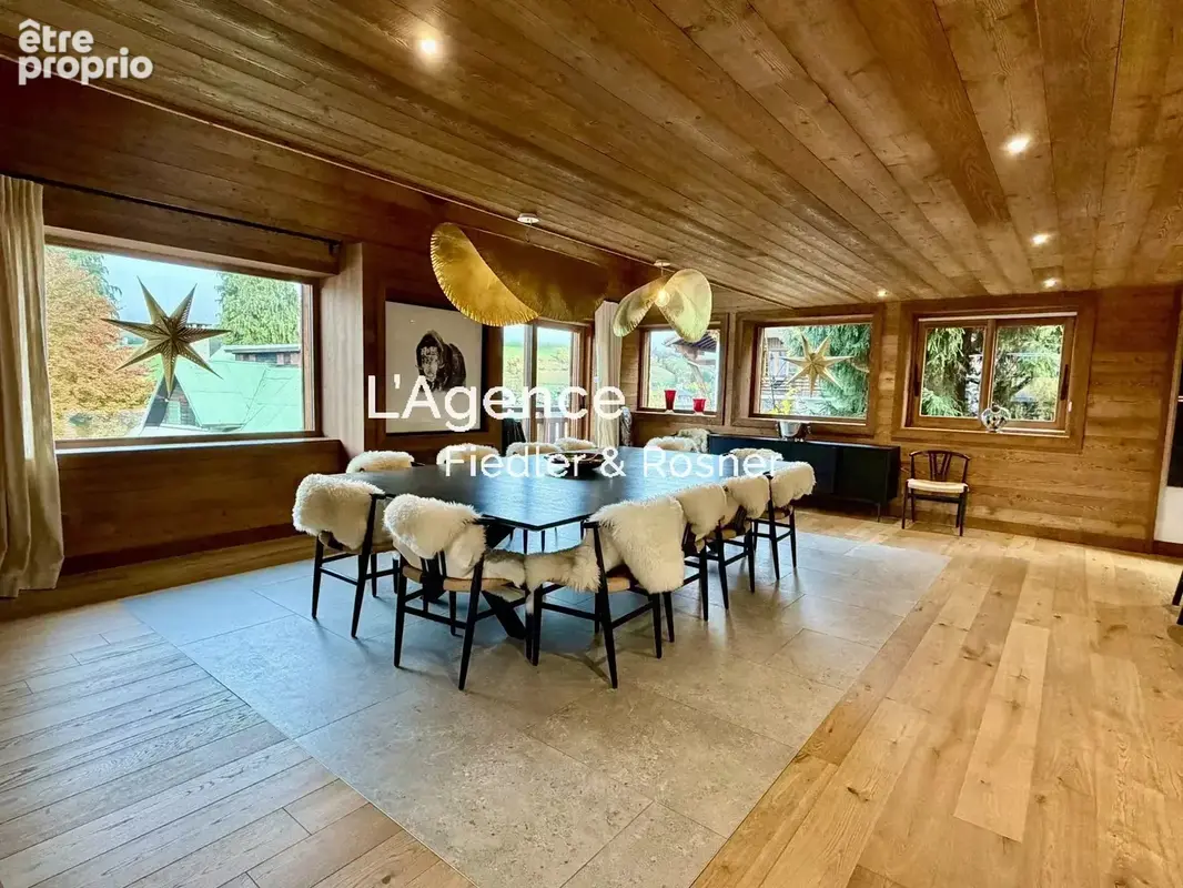 Ref 693 : megève - rochebrune - luxueux chalet - photo 5