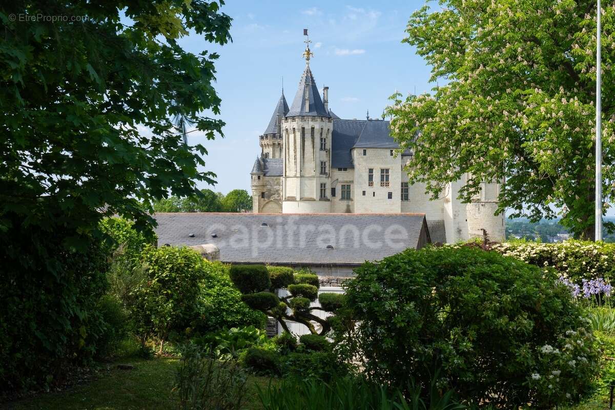 Propriete d'exception à vendre à SAUMUR (49400)  Panorama d'exception sur le château et la Loire - 328m² - 2278m²-piscine - photo 9