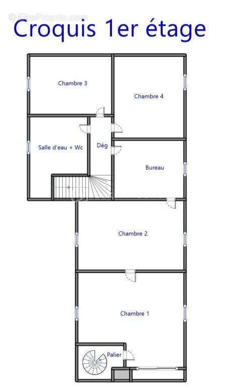 Maison de 140m² avec 4 chambre et 1 bureau à Bouttencourt 80220 - photo 17