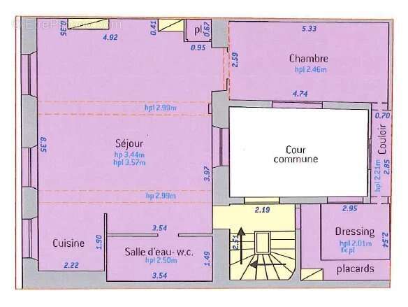 Appartement à PARIS-4E