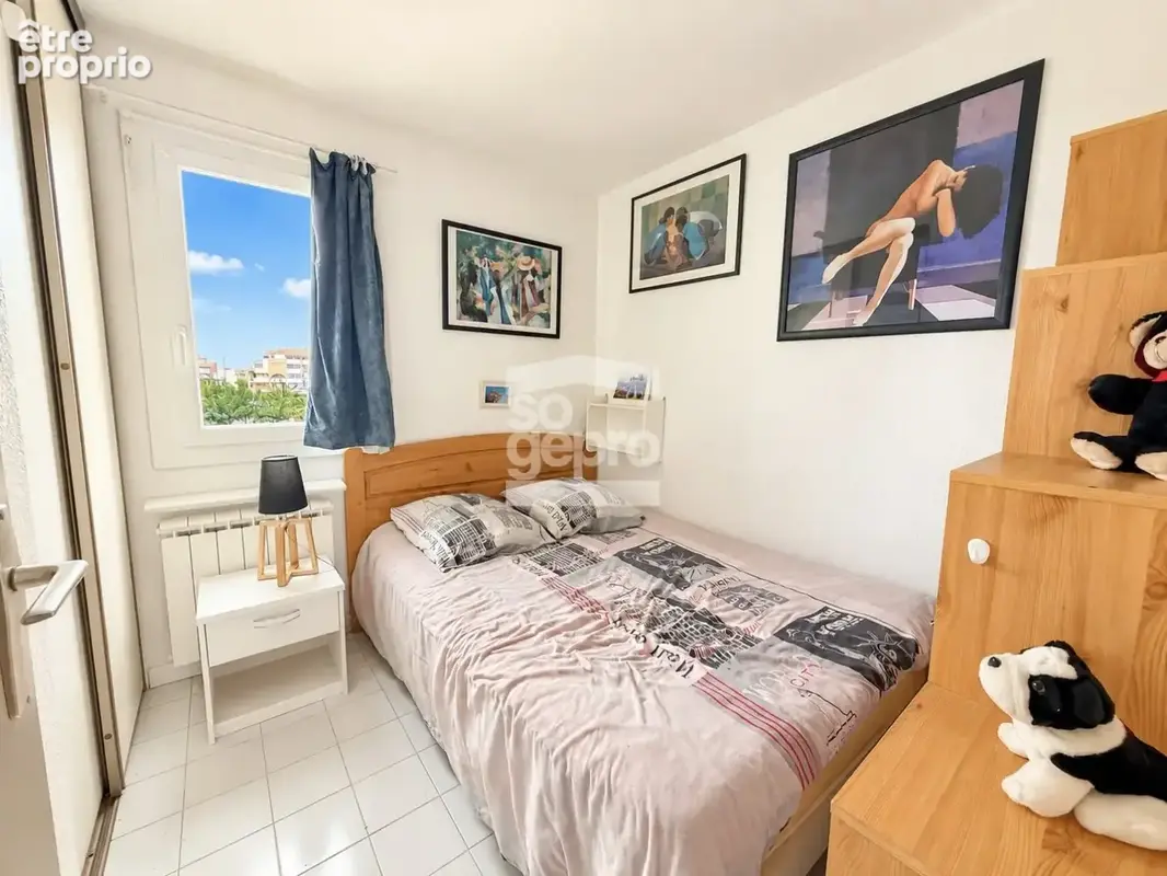 Réf : 2349 - Vente 2 Pièces Cabine vue Mer avec parking, secteur Richelieu ! - photo 7