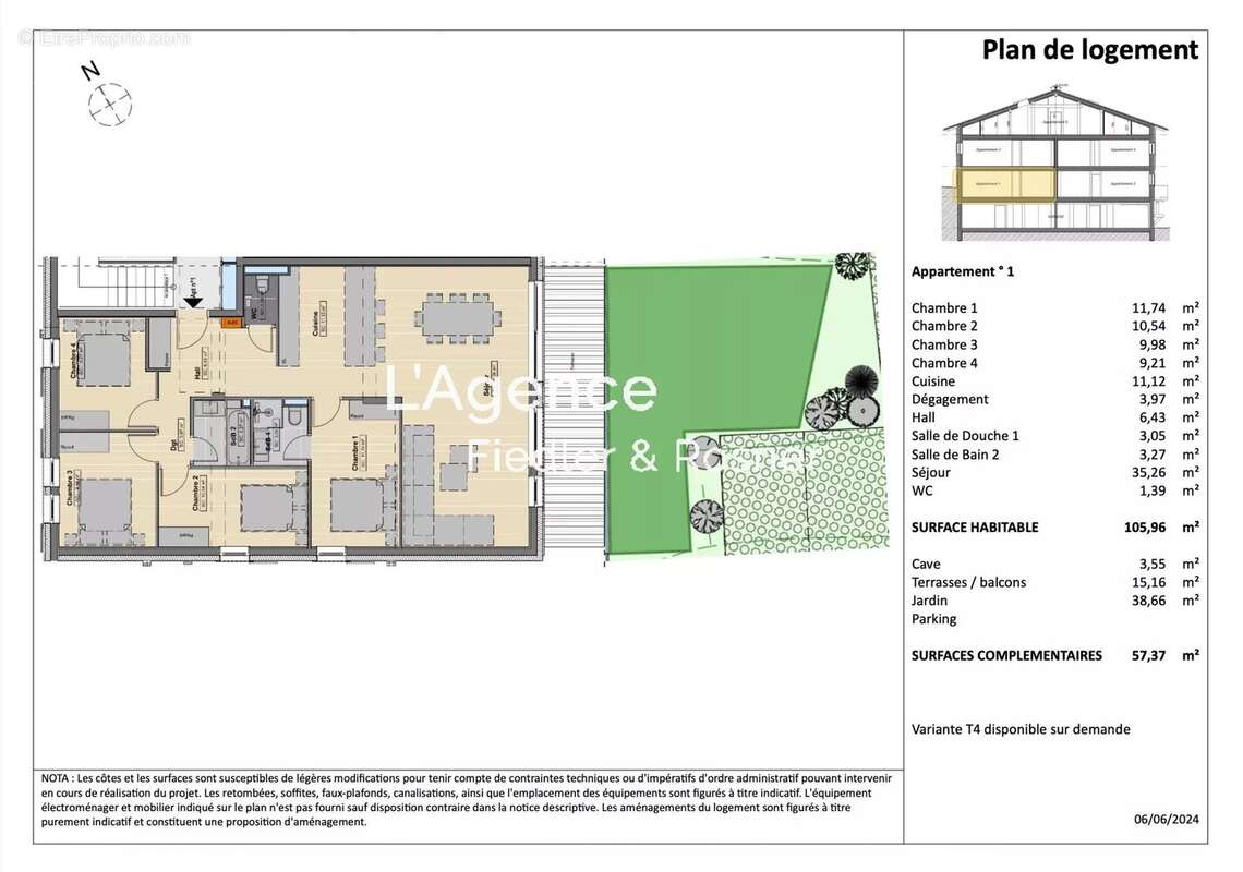 Appartement à COMBLOUX