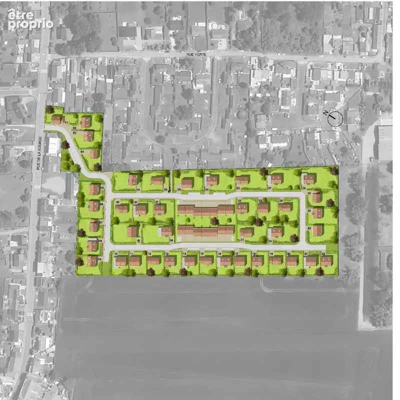 Photo Terrain à Sailly-Labourse au prix de 87 500€