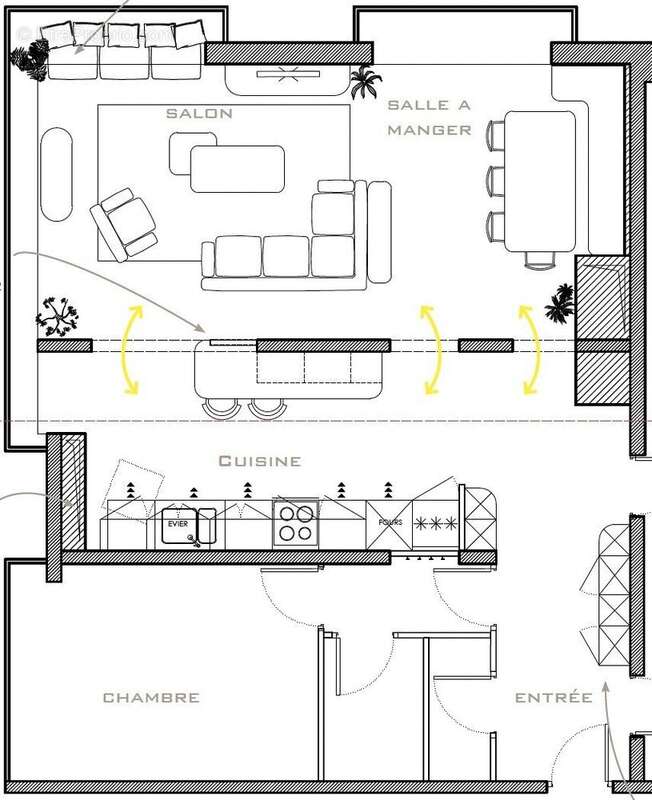 Appartement à PARIS-15E