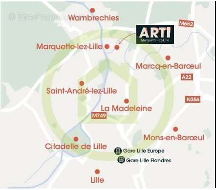 Appartement à MARQUETTE-LEZ-LILLE