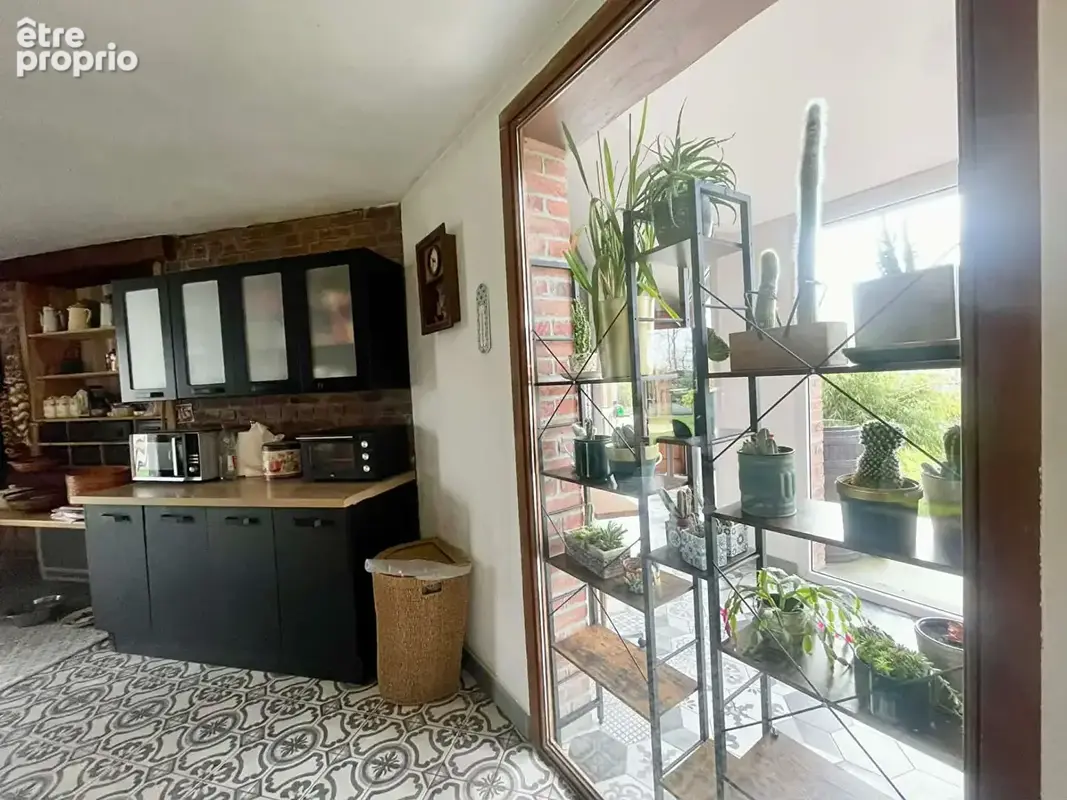 LOCON - Fermette de 254 m² - 6 chambres - Jardin - Hangar - Semi plain pied - Vue champs - photo 7