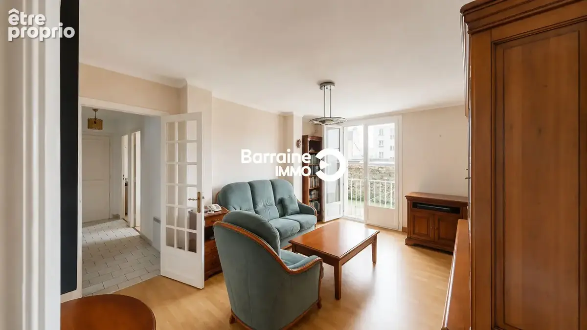A vendre brest saint-pierre quatre moulins appt t4 65m² deux chambres - photo 17