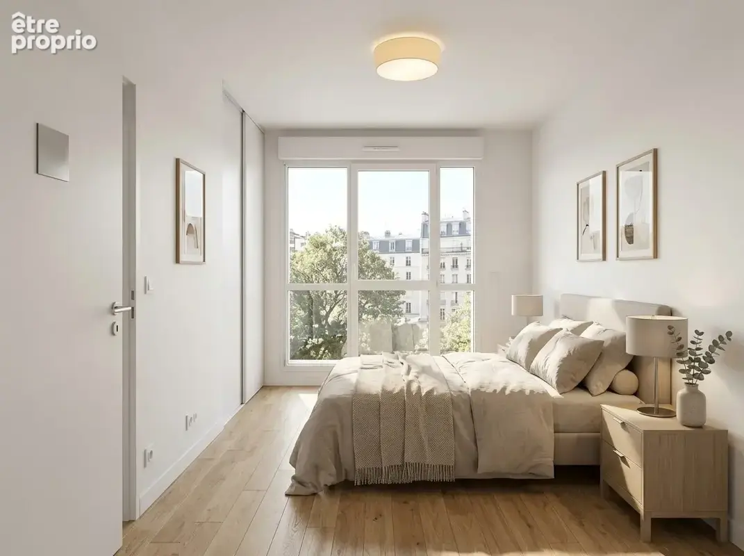 République : Superbe T3 de 65.75 m2 en étage avec un balcon de 8.82m2   Expo Sud-Ouest - photo 6
