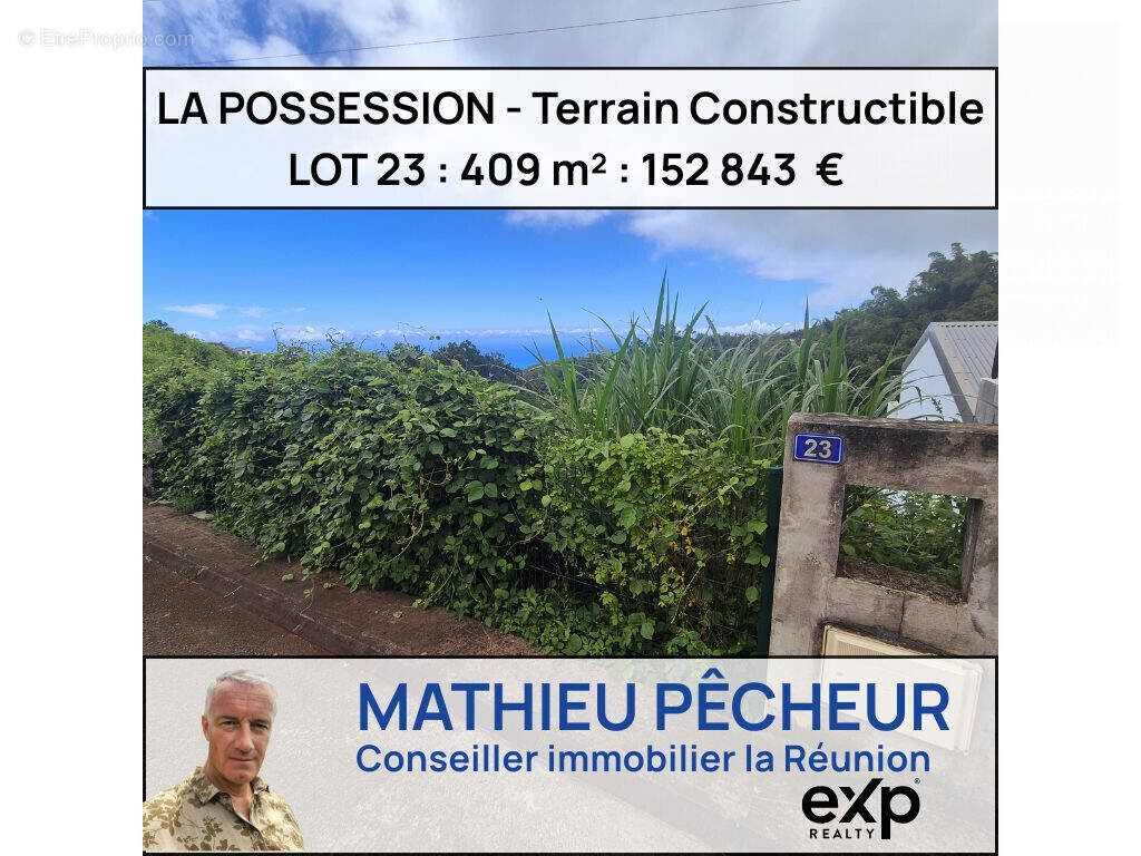 Terrain à LA POSSESSION