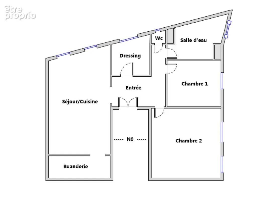 Appartement Marseille 3 pièce(s) 65 m2 - Réformé , rénové , lumineux - photo 18