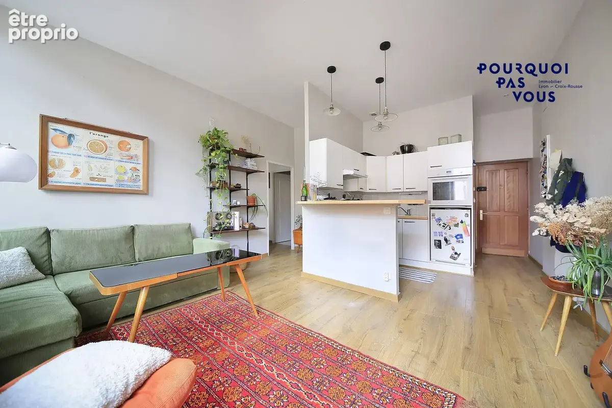 Appartement 3 pièces 68 m² à vendre à Lyon-4e (69004) - photo 2