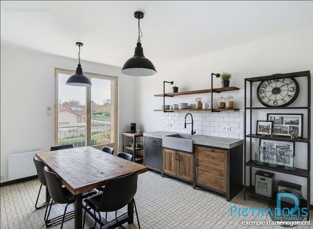 exemple cuisine maison St Cyr sur Menthon - Maison à SAINT-CYR-SUR-MENTHON