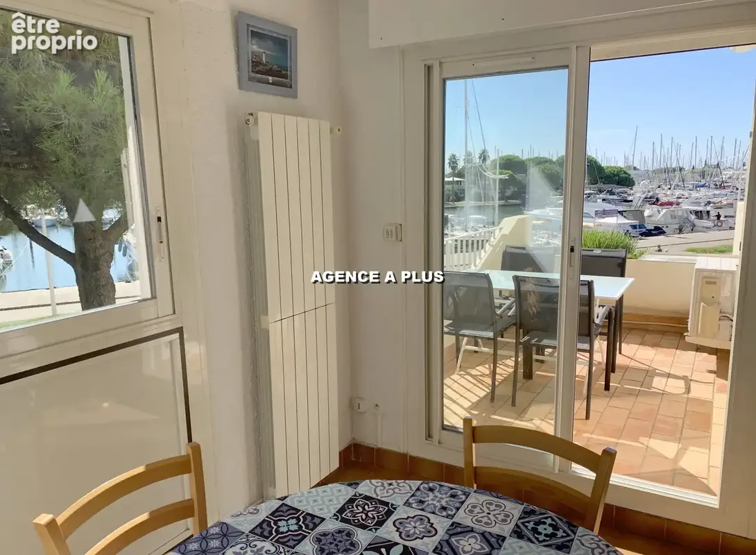 Vente t2 vue port plage nord - photo 5