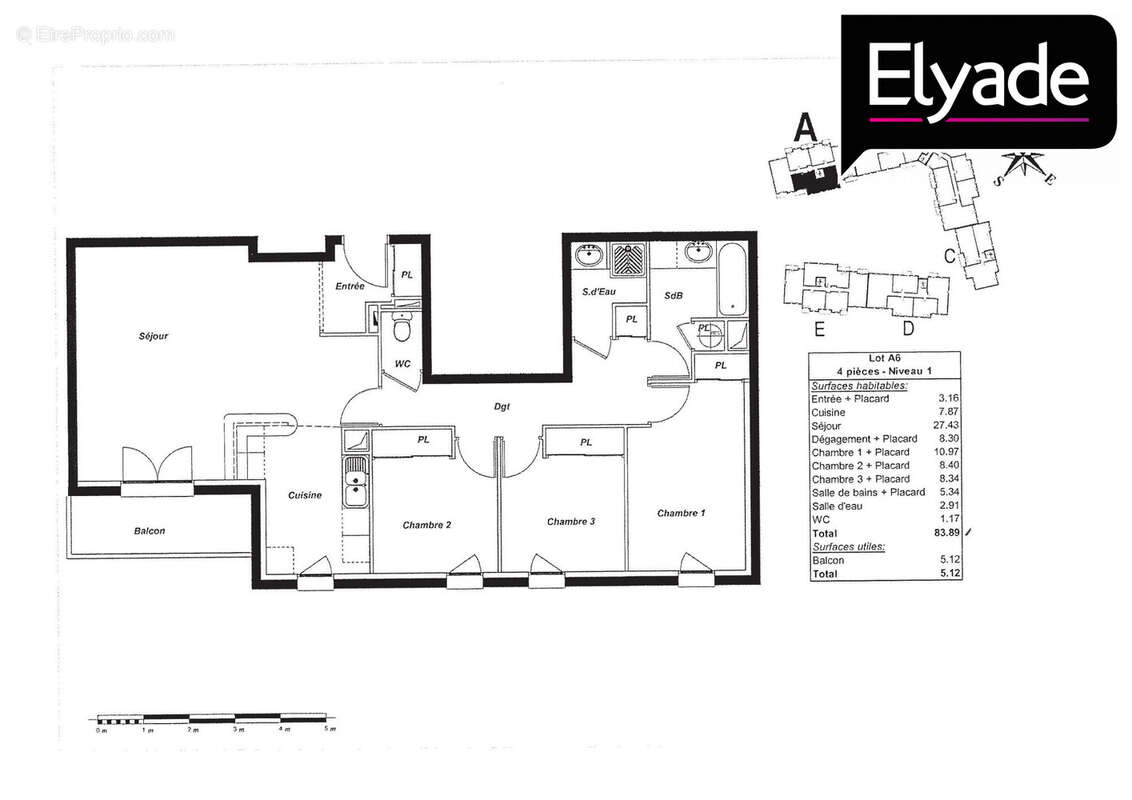 Appartement à SAINT-ANDRE-DE-CUBZAC