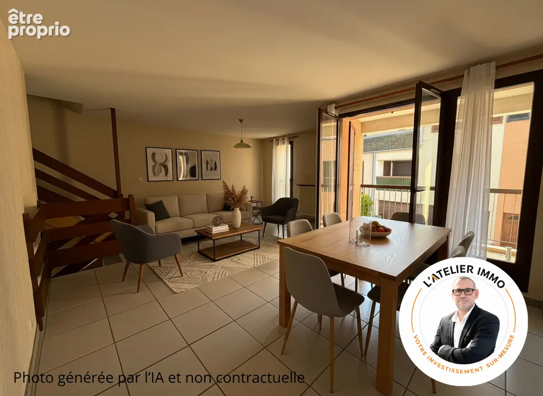 Maison de ville à Vitry Le François 4 pièce(s) - photo 4
