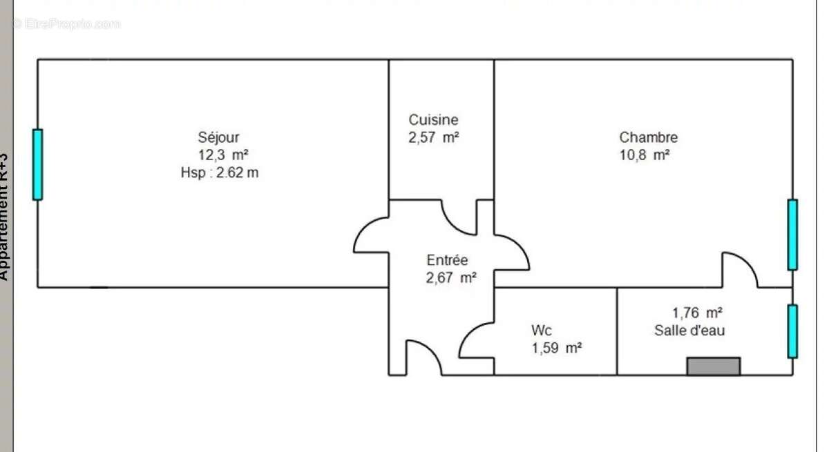 Appartement à PARIS-13E