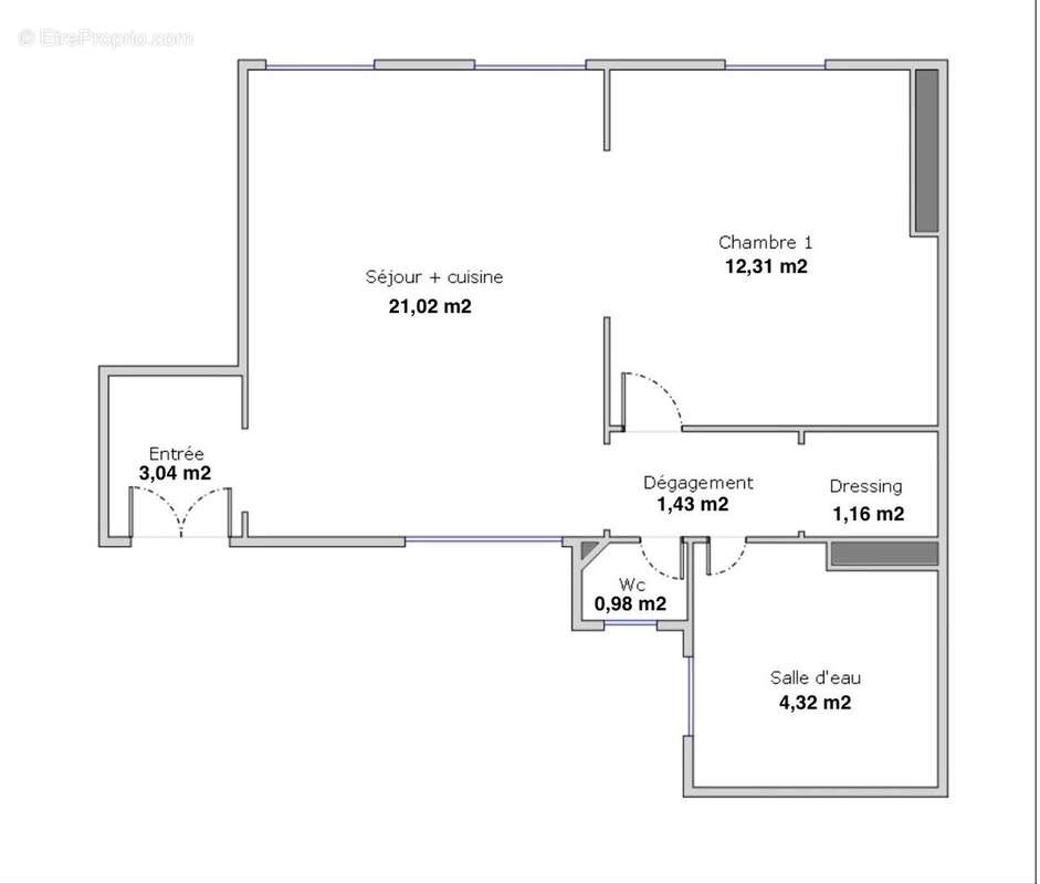 Appartement à PARIS-11E