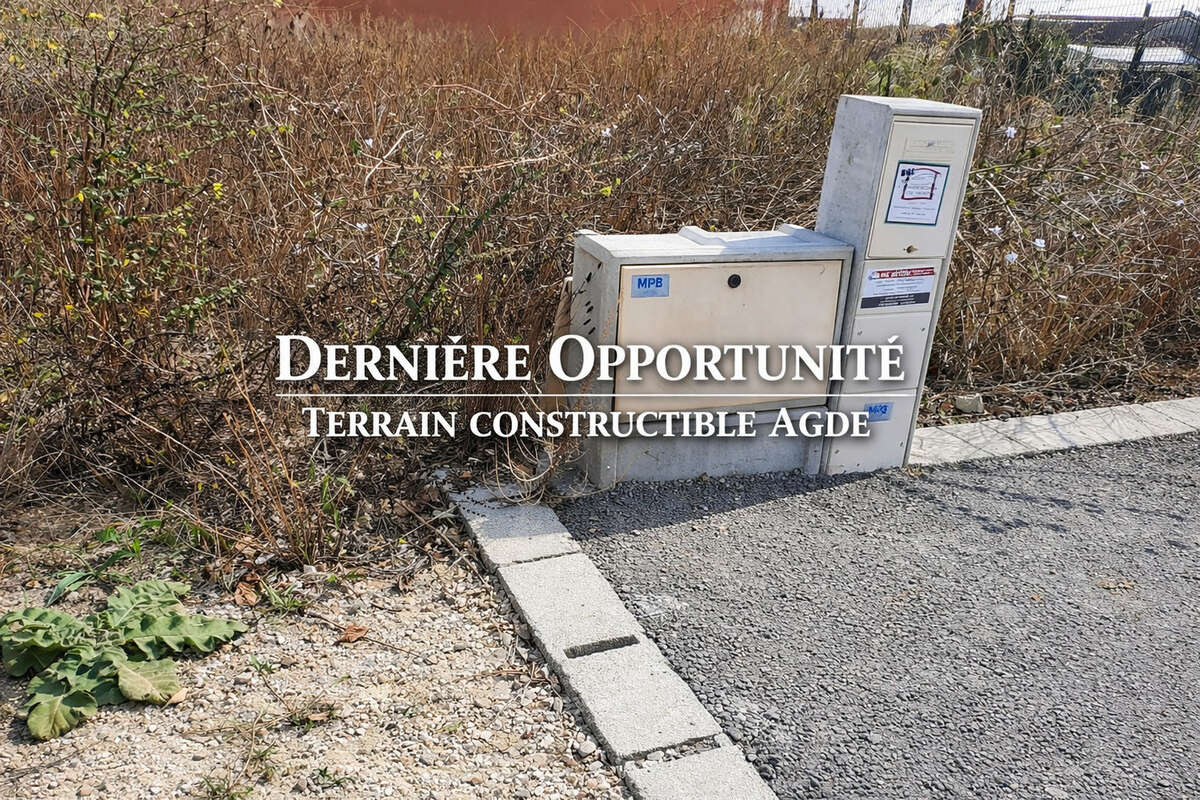 Terrain à AGDE