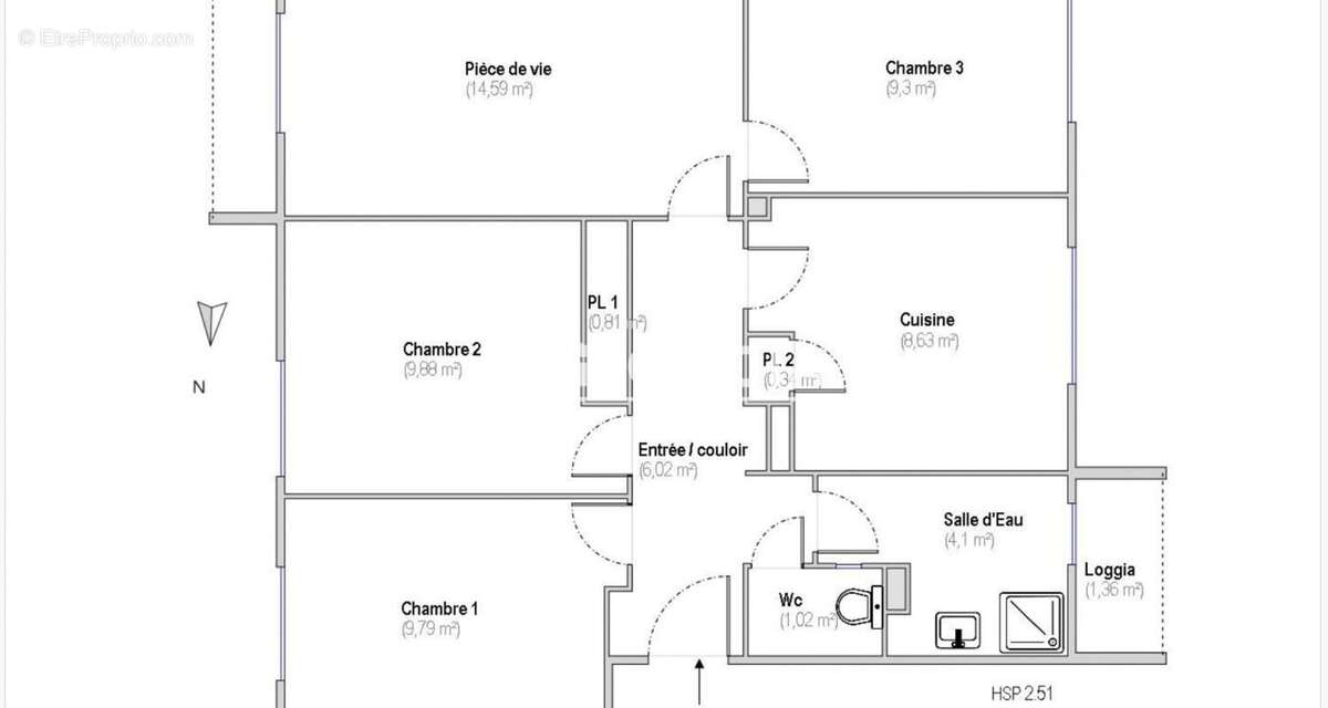 Appartement à VILLEURBANNE