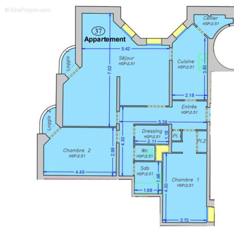 Appartement à REIMS