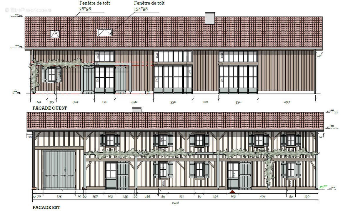 Maison à ONESSE-ET-LAHARIE