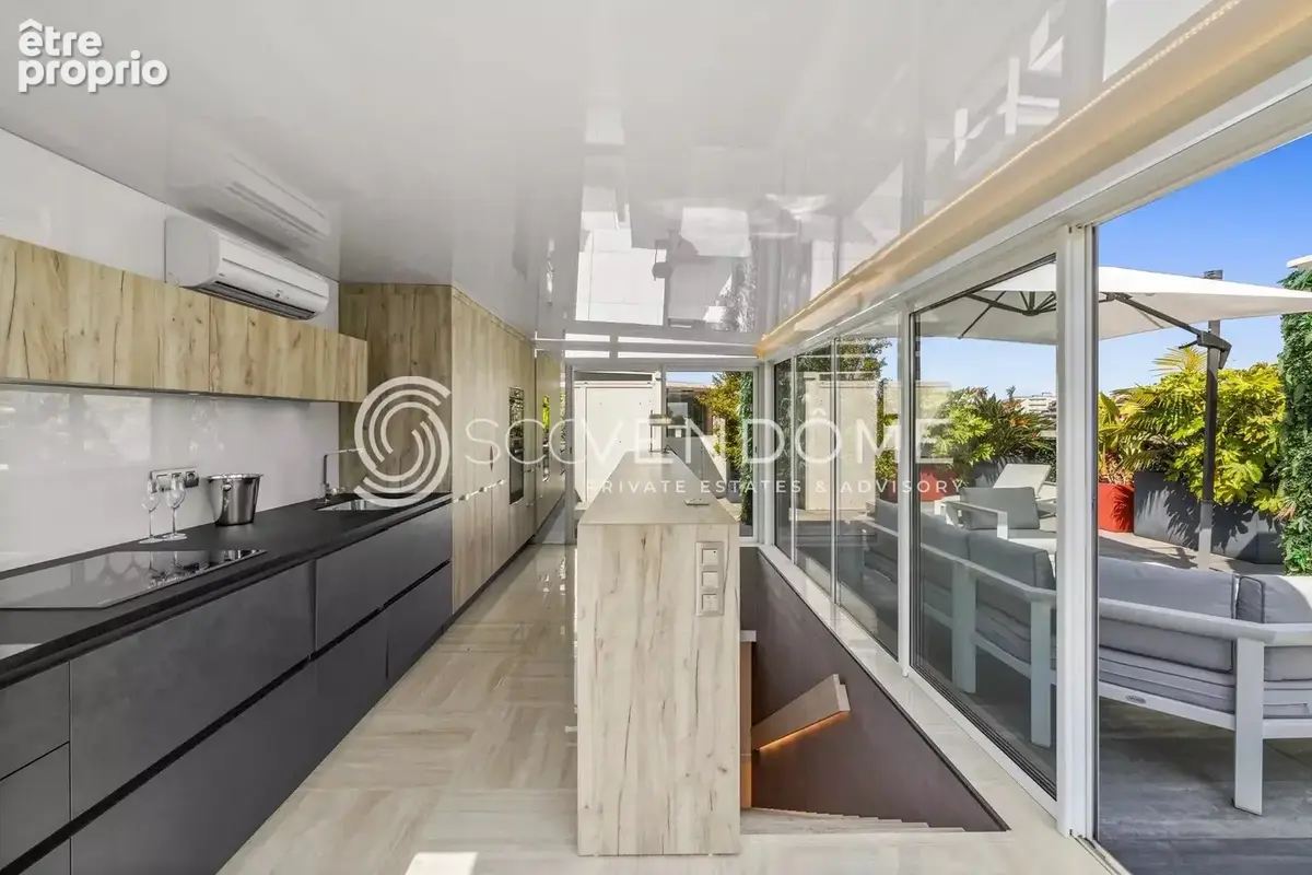 Cannes montfleury duplex 152m² renove 3 chambres toit terrasse 130m² - photo 18