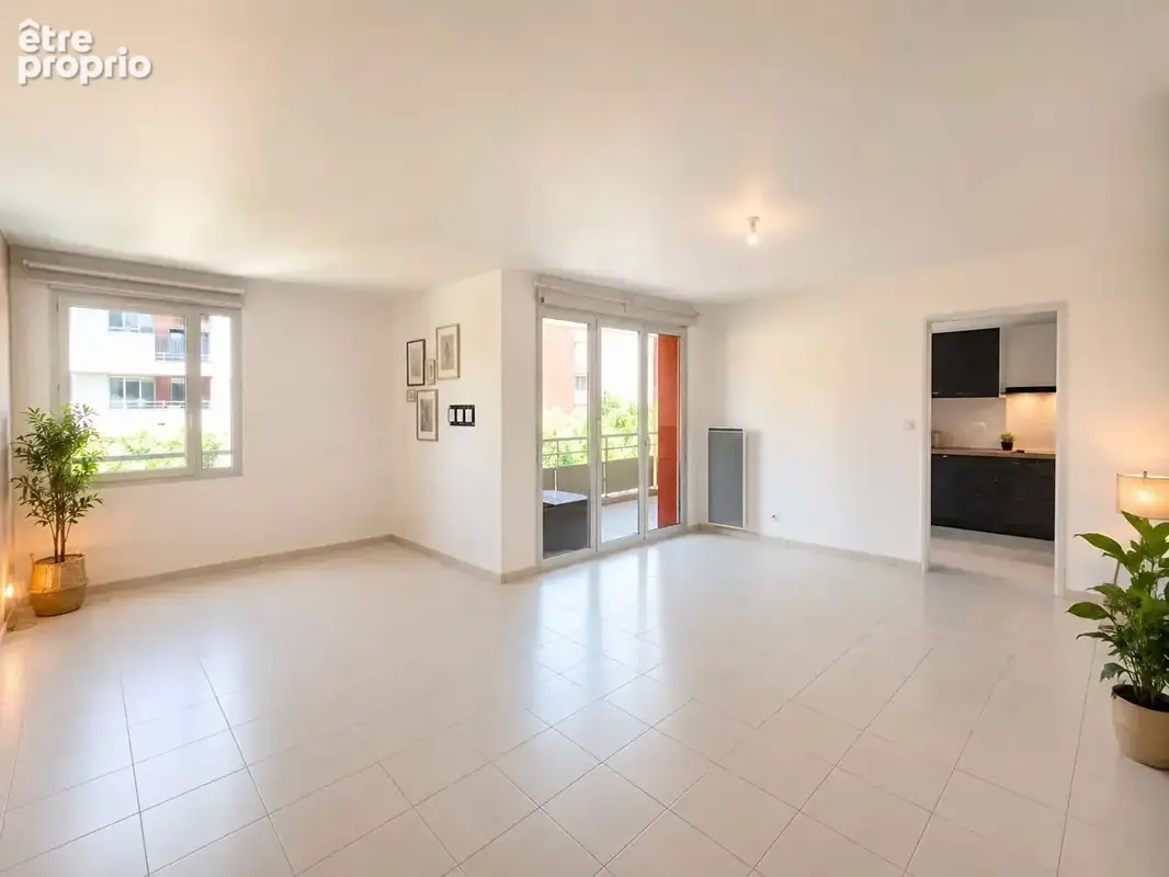 T3 Pont-Jumeaux, grand balcon, double parking, piscine - photo 6