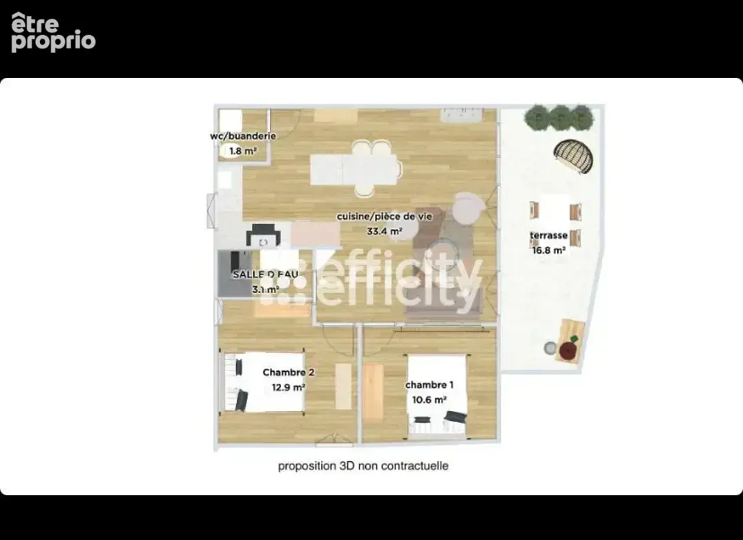 Appartement - photo 8