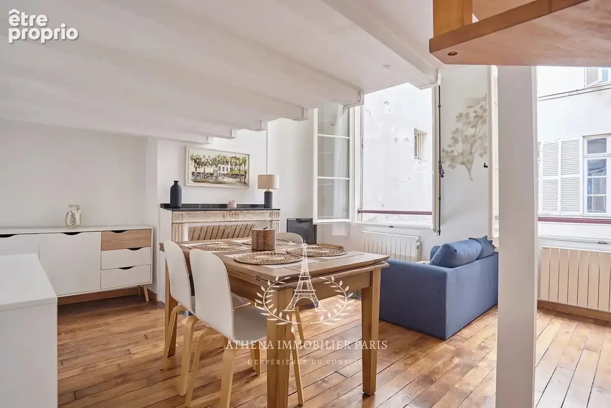 75004  ÎLE SAINT-LOUIS – Duplex en parfait état - photo 5