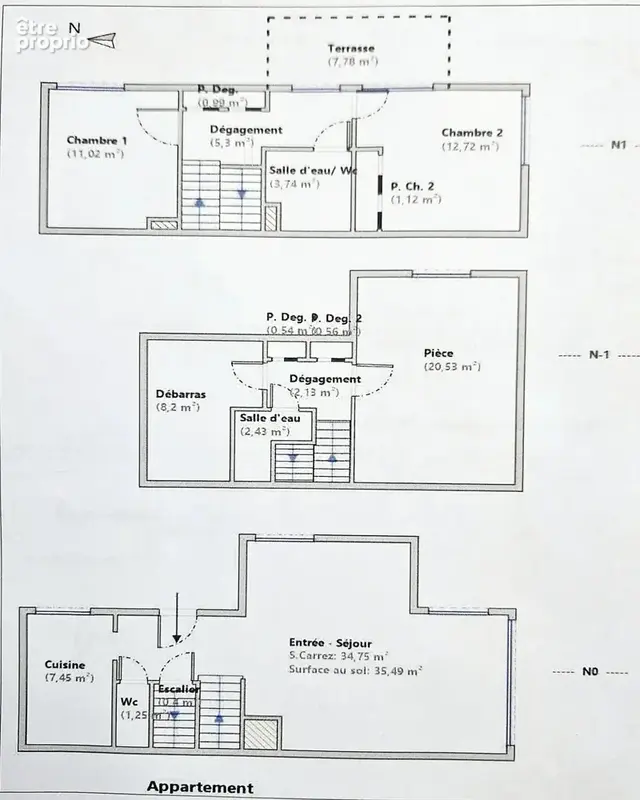 Appartement / Villa 3/4P en DUPLEX de 113m² 06800 Cagnes/Mer - photo 15