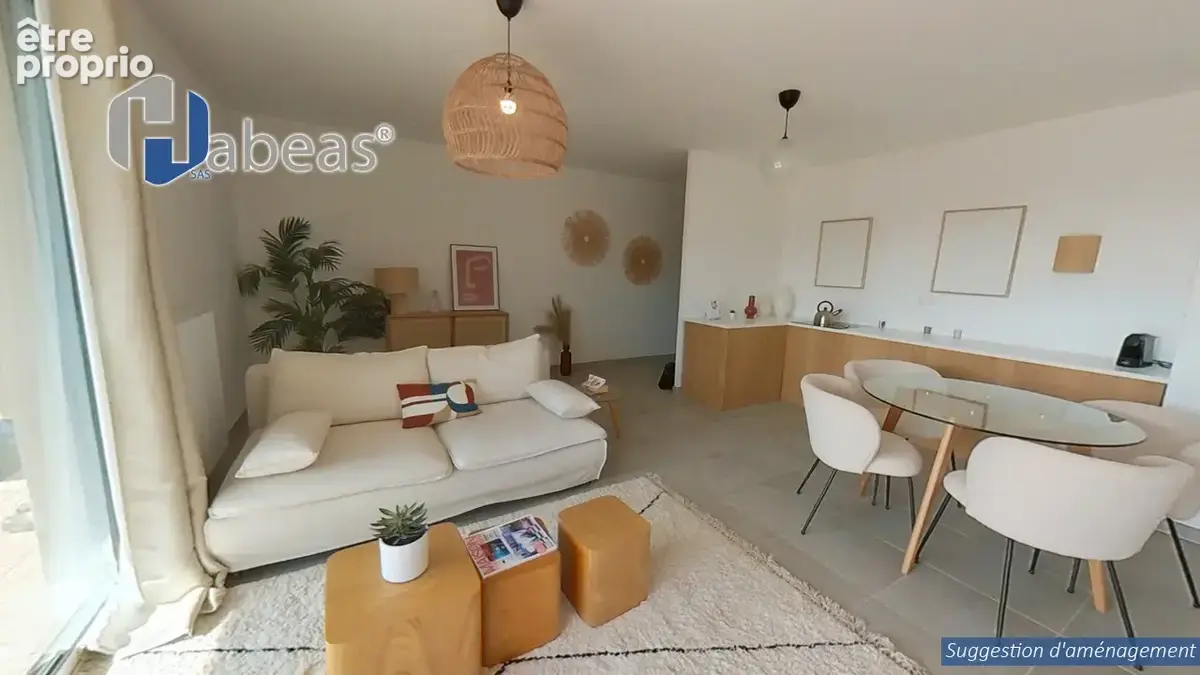 Appartement T3 de 62 m² avec Terrasse de 21.15 m² et deux parkings - photo 3