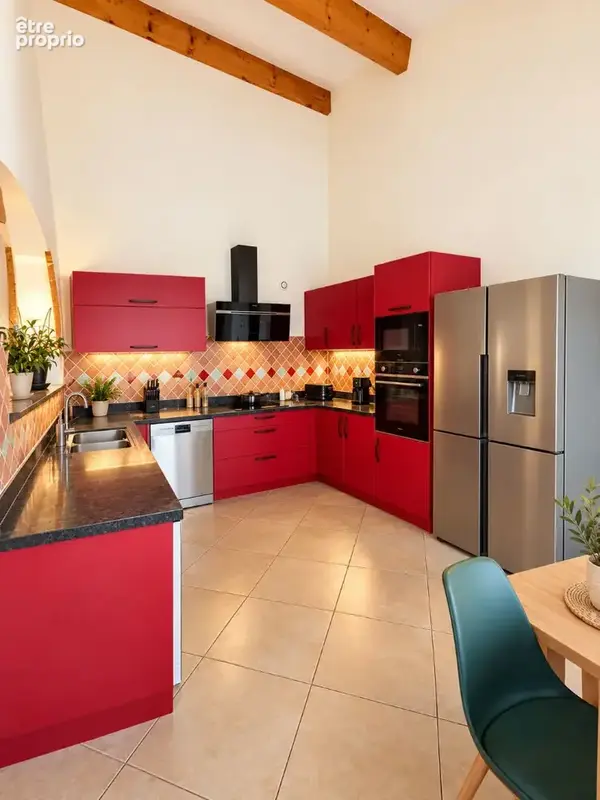 Villa mitoyenne T4/5 ? Beaux volumes, charpente apparente et jardin - photo 4