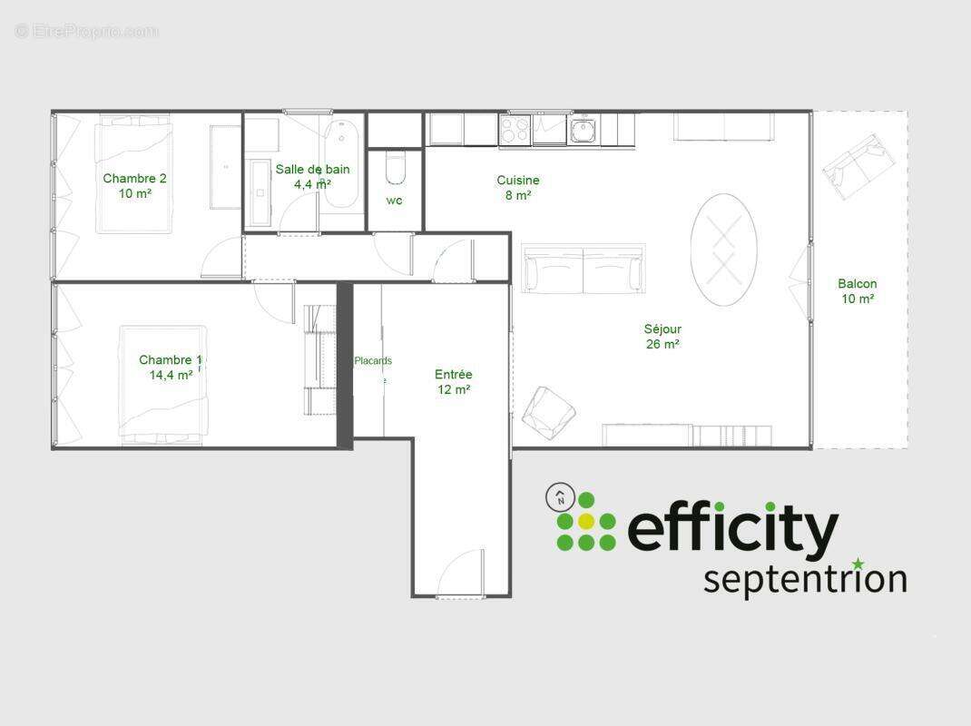 Appartement à LILLE
