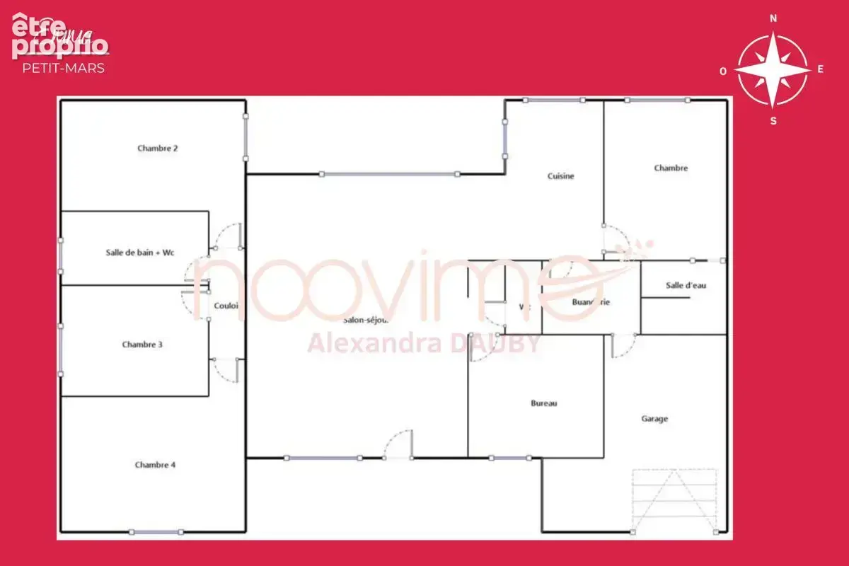 [Emma] Contemporaine plain-pied 4 chambres 1 bureau - photo 12