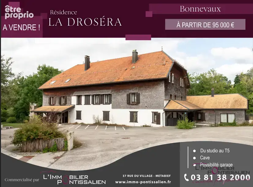 Appartement à BONNEVAUX