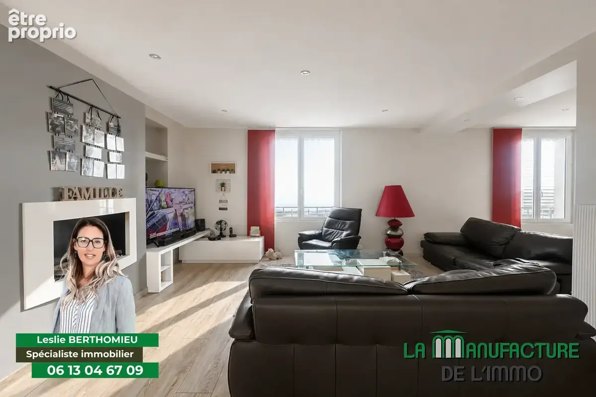 Beau duplex de + 180m2 avec terrain de 400m2 sur st chamond - photo 10