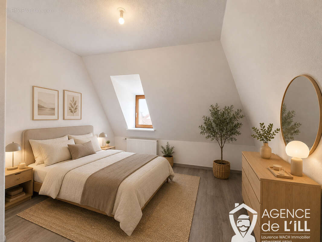 Appartement 2 pièces en duplex   57 m2   Benfeld - photo 5